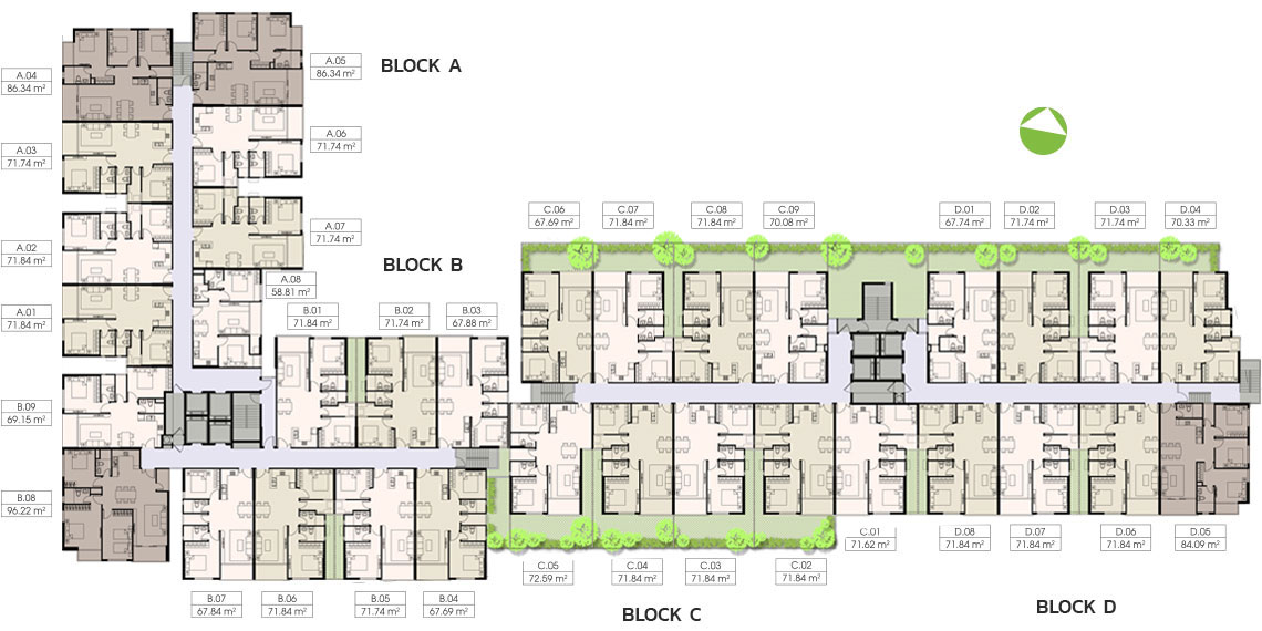 Mặt bằng Tầng 3